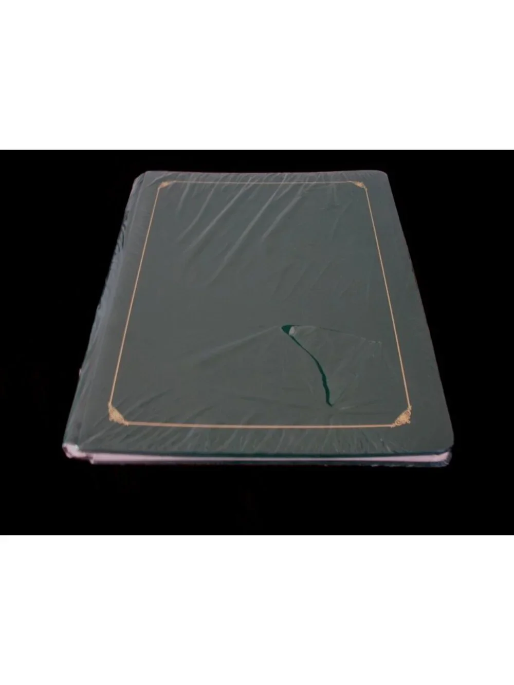 Creative Memories Big Book Album Green Gold Foil 12 x 15 Sealed New